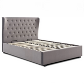 Bristol Heather Velvet Ottoman Bed - Pendle Village Furniture